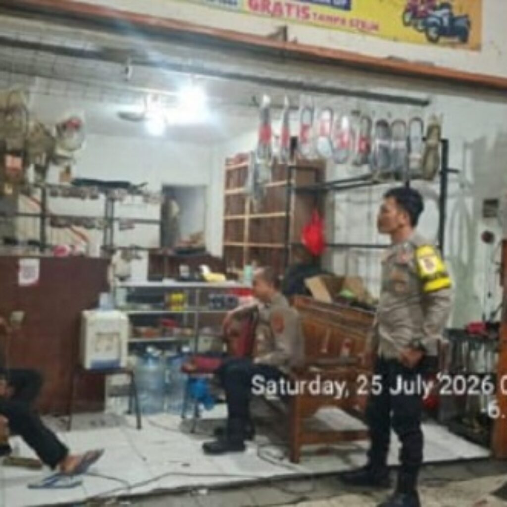 Polsek Maja Intensifkan Patroli Dialogis Malam Hari, Antisipasi Gangguan Kamtibmas di Wilayah Lebak