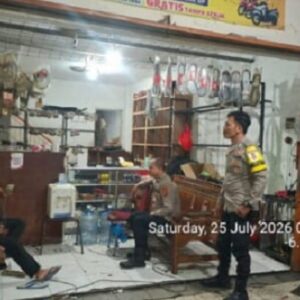 Polsek Maja Intensifkan Patroli Dialogis Malam Hari, Antisipasi Gangguan Kamtibmas di Wilayah Lebak