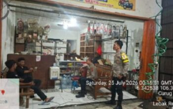 Polsek Maja Intensifkan Patroli Dialogis Malam Hari
