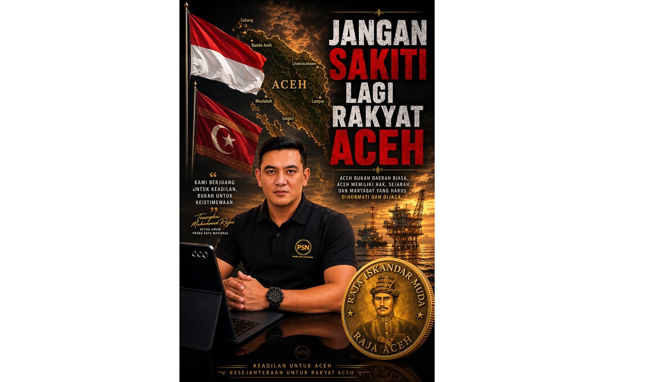 Prabu Satu Nasional Desak Presiden Prabowo Hormati MoU Helsinki dalam Pengelolaan Blok Andaman