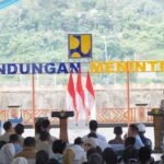 Presiden Prabowo Resmikan 5 Bendungan, Menteri PU Pastikan Jaringan Irigasi Tembus hingga 39.540 Hektare Sawah