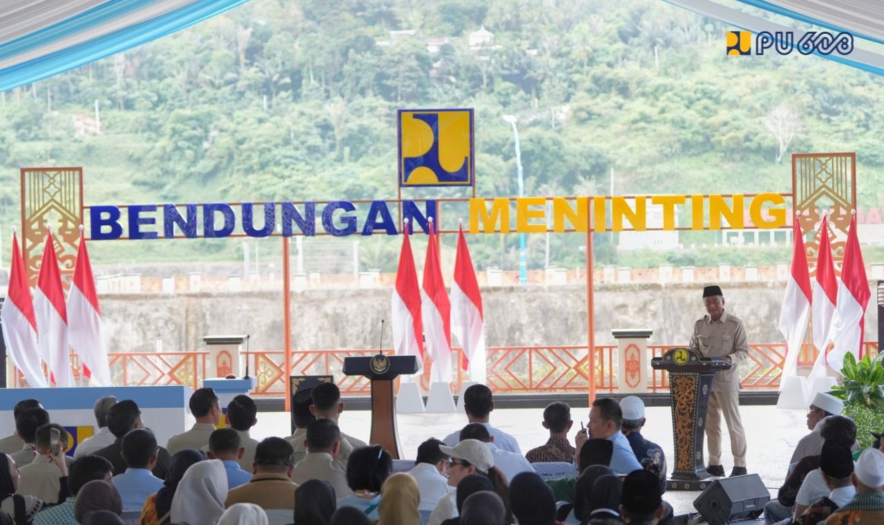 Presiden Prabowo Resmikan 5 Bendungan