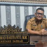 Resmi Jabat Sekda Kota Metro, Ahmad Hariyanto : Mari kita tata semuanya