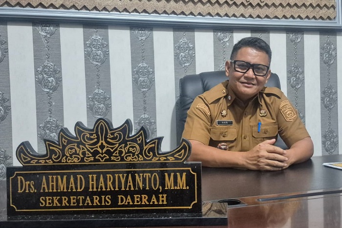 Resmi Jabat Sekda Kota Metro, Ahmad Hariyanto : Mari kita tata semuanya