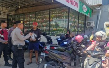 Sat Samapta Polres Ketapang Gencarkan Patroli Dialogis di Pusat Perbelanjaan
