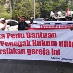 Sejumlah Pendeta dan Jemaat GMAHK Gelar Aksi di Tangerang, Desak Transparansi dan Penegakan Etika Organisasi