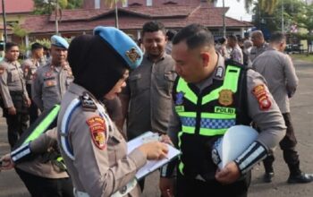 Sipropam Polres Ketapang Gelar Gaktibplin Rutin