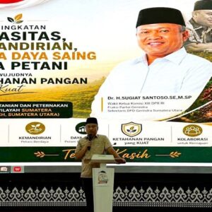 Sugiat Santoso Dorong Petani Tingkatkan Kapasitas dan Daya Saing Demi Perkuat Ketahanan Pangan Nasional