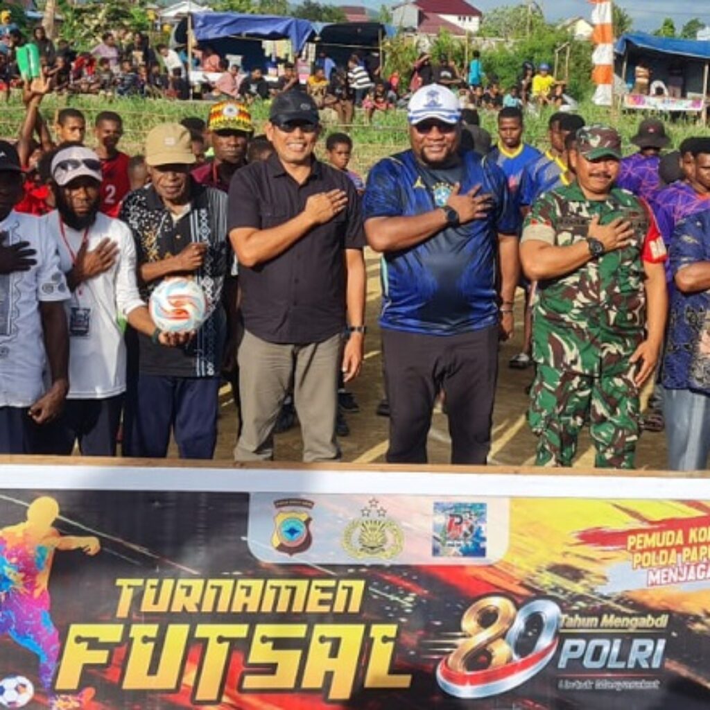 Turnamen Futsal Kokoda 2026, Polda Papua Barat Daya Perkuat Pembinaan Pemuda dan Kamtibmas