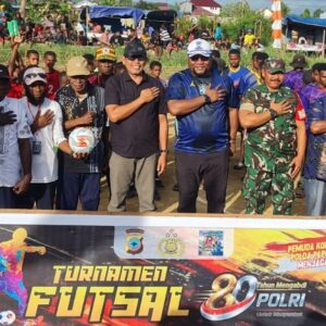 Turnamen Futsal Kokoda 2026, Polda Papua Barat Daya Perkuat Pembinaan Pemuda dan Kamtibmas