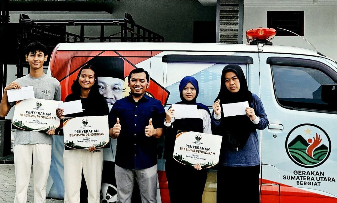 Yayasan Sumut Bergiat Luncurkan Beasiswa Pendidikan, Tanggung Biaya Kuliah hingga Uang Bulanan Mahasiswa PTN
