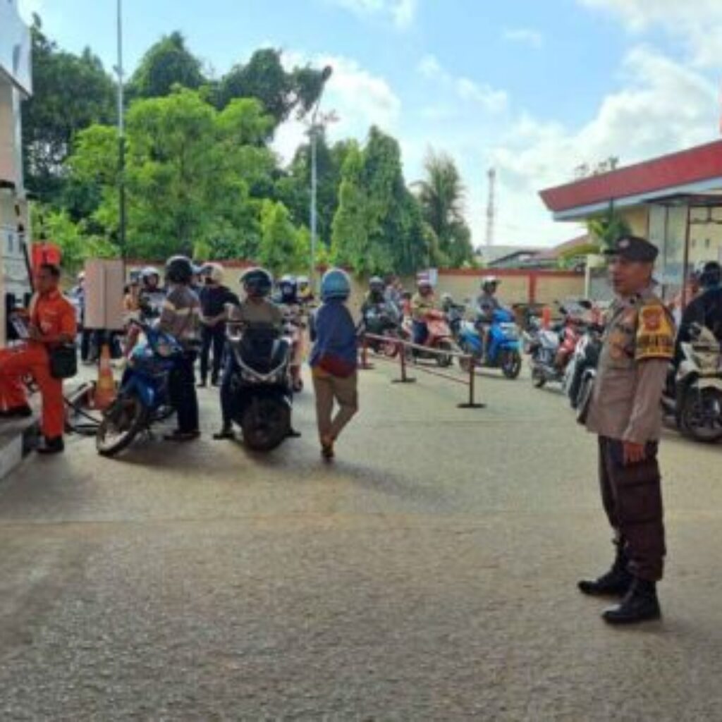 Polres Ketapang Awasi Distribusi BBM di SPBU, Cegah Penyalahgunaan BBM Bersubsidi