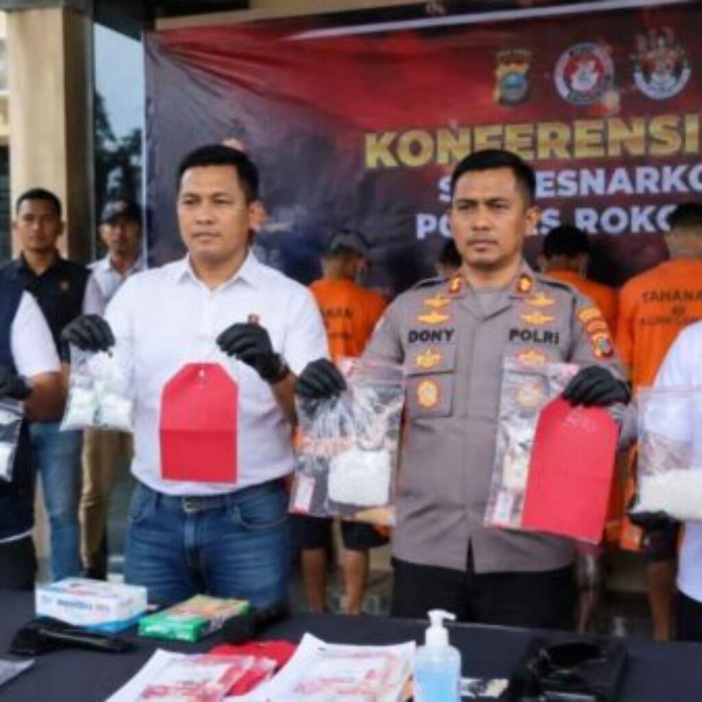 Polres Batu Bara Ungkap Empat Kasus Sabu dalam Sepekan, Empat Tersangka Diamankan
