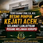 Teuku Rahmat Syah Resmi Pimpin Kejati Aceh, Masyarakat Titip Harapan Besar untuk Penegakan Hukum