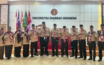 225 Mahasiswa FKIP UNDHARI Resmi Dikukuhkan sebagai Pembina Pramuka Mahir