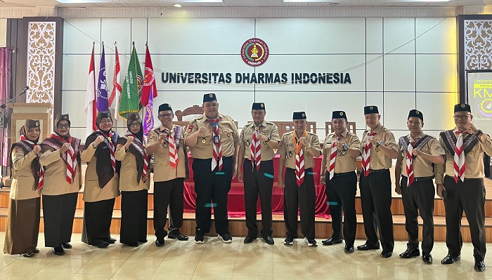 225 Mahasiswa FKIP UNDHARI Resmi Dikukuhkan sebagai Pembina Pramuka Mahir