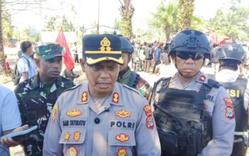Aksi Simpatisan KNPB di Nabire Berlangsung Aman dan Tertib, Kapolres Apresiasi Semua Pihak