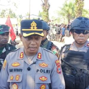 Aksi Simpatisan KNPB di Nabire Berlangsung Aman dan Tertib, Kapolres Apresiasi Semua Pihak