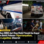 Aktivitas Pemindahan Solar ke Kapal di Palaran Disorot, Legalitas dan SOP Dipertanyakan