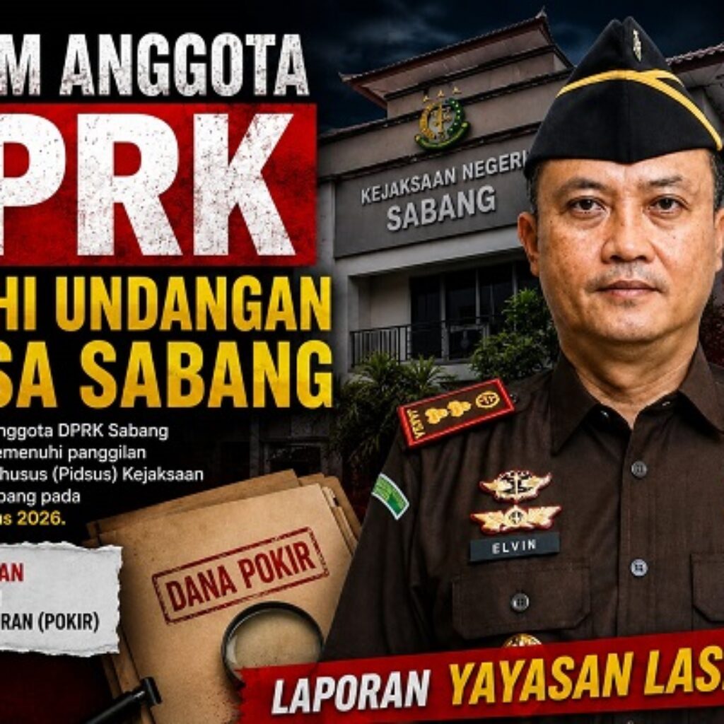 Anggota DPRK Sabang Penuhi Panggilan Kejari Terkait Dugaan Dana Pokir