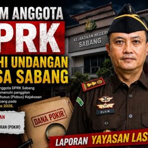 Anggota DPRK Sabang Penuhi Panggilan Kejari Terkait Dugaan Dana Pokir
