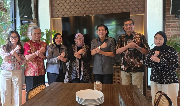 Bahas Sinergi dan Kesehatan Purnawirawan, PPA Arhanud TNI-AD Koorwil Jabodetabek Audiensi dengan PERTASINDO