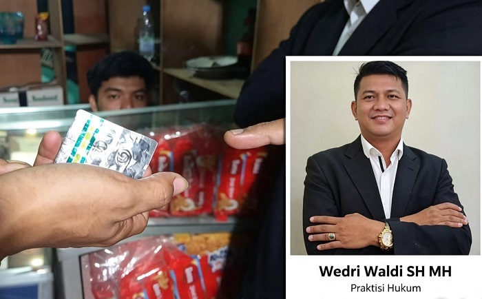 Berkedok Warung Kelontong, Kios Dekat Sekolah ini Diduga Jual Tramadol Tanpa Resep