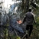 Cegah Karhutla Meluas, Polsubsektor Sungai Melayu Rayak Cek dan Padamkan Titik Api di Ketapang