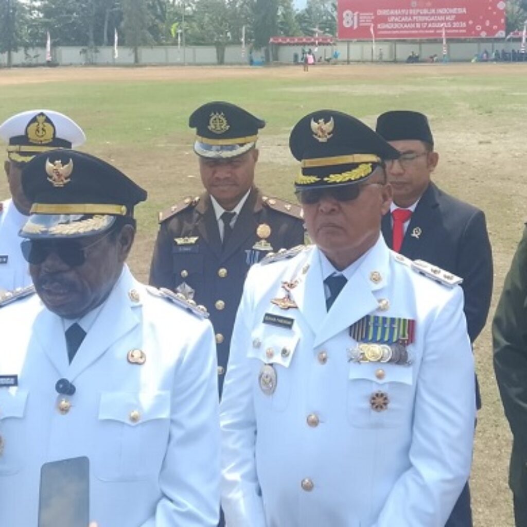 Di HUT Ke-81 RI, Bupati Nabire Ingatkan Warga Tak Bakar Hutan dan Jaga Keamanan