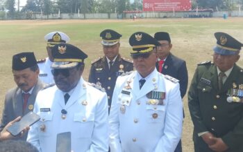 Di HUT Ke-81 RI, Bupati Nabire Ingatkan Warga Tak Bakar Hutan dan Jaga Keamanan