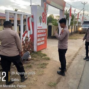 Diduga Konsumsi Miras Lokal, Polres Merauke Amankan Sejumlah Pemuda