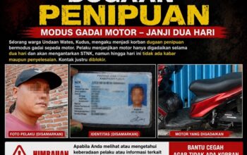 Dugaan Modus Penipuan, Transaksi Gadai Motor di Kudus Berujung Kontak Diblokir