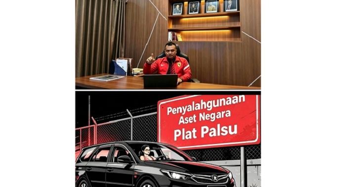 Dugaan Penyalahgunaan Wewenang dan Pelat Nomor Palsu Oknum Kanit Polres Sabang Disorot