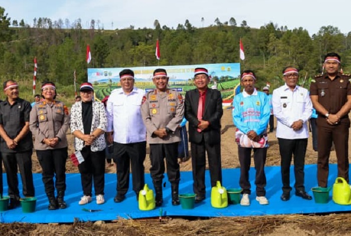 Dukung Swasembada Bawang Putih, Polda Sumut Siapkan Lahan 6,16 Hektare