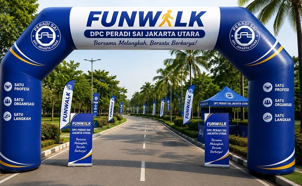 Fun Walk 2026 PERADI SAI Jakarta Utara di Ancol