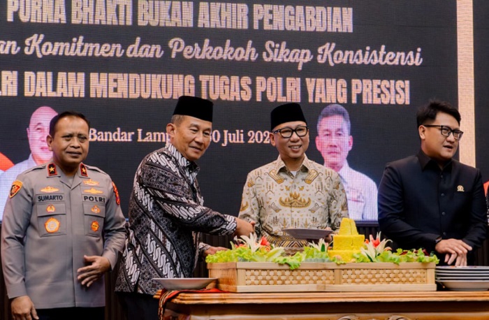 Gubernur Lampung Apresiasi Pengabdian Purnawirawan Polri