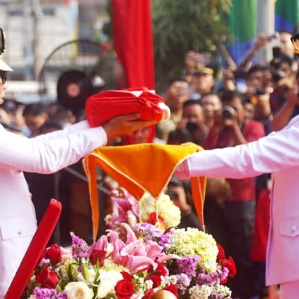Gubernur Lampung Pimpin Upacara HUT Ke-81 RI, Semangat Indonesia Berdaulat Disuarakan