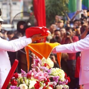Gubernur Lampung Pimpin Upacara HUT Ke-81 RI, Semangat Indonesia Berdaulat Disuarakan