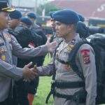 Gunung Sinabung Erupsi, Polda Sumut Siagakan 100 Personel Brimob
