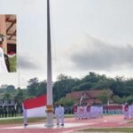HUT ke-81 RI, Bupati Sarolangun Hurmin Pimpin Upacara