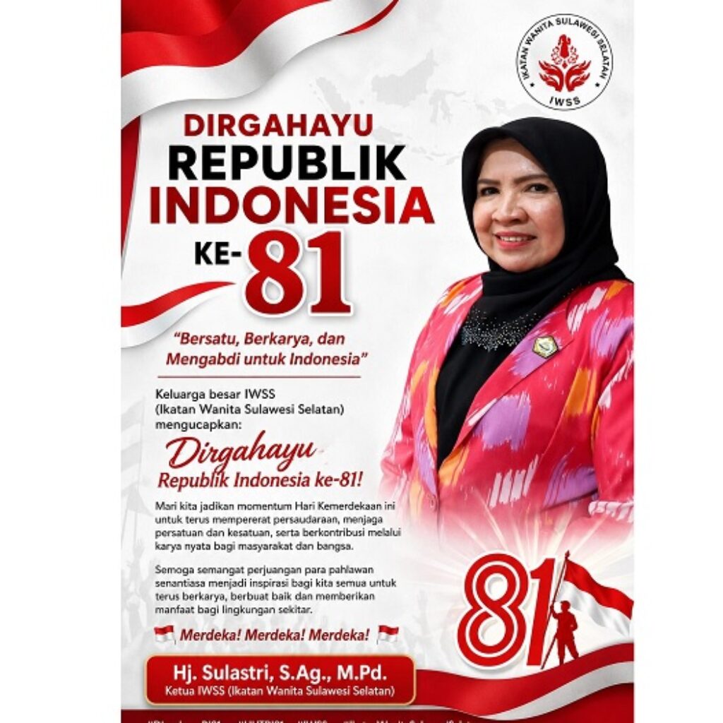 HUT ke-81 RI, IWSS Samarinda Ajak Masyarakat Jaga Persatuan dan Berkarya