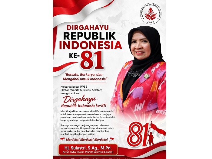 HUT ke-81 RI, IWSS Samarinda Ajak Masyarakat Jaga Persatuan dan Berkarya
