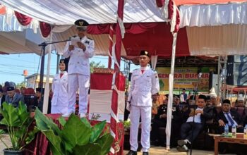 HUT ke-81 RI di Cirinten Lebak, Camat Sardi Pimpin Upacara dan Ajak Warga Perkuat Pengabdian