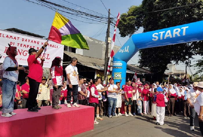 Jakarta Sehat Meruya Fest 2026, Rano Karno dan Ima Mahdiah Hadiri Jalan Sehat Warga