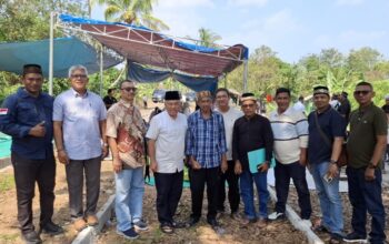 Jamaah Majelis Jakarta Sambangi Makam Warga Aceh di Cikeusal Serang