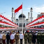Jutaan Bendera Merah Putih Berkibar di Aceh