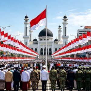 Jutaan Bendera Merah Putih Berkibar di Aceh, Semarak HUT ke-81 RI Jadi Simbol Persatuan