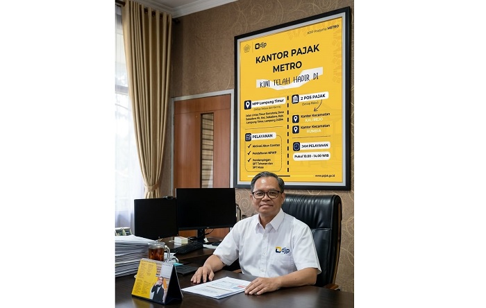 KPP Pratama Metro Hadirkan Layanan Pajak di Luar Kantor