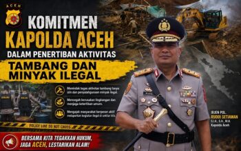 Kapolda Aceh Tegaskan Penertiban Tambang dan Minyak Ilegal, Polres Diminta Perkuat Pengawasan