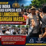 Kapolda Aceh Turun Langsung Redam Ketegangan Massa di Masjid Raya Baiturrahman